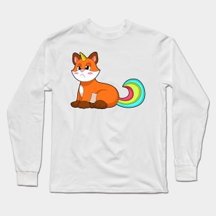 Fox Unicorn Long Sleeve T-Shirt